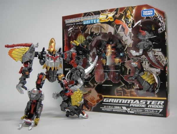 Takara Tomy Transformers United EX Primes Images  Roadmaster, Grimmaster Racemaster  (1 of 7)